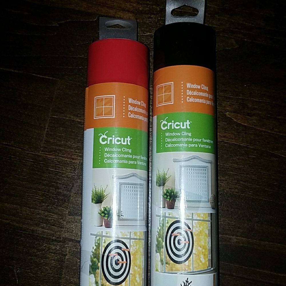 Cricut window cling